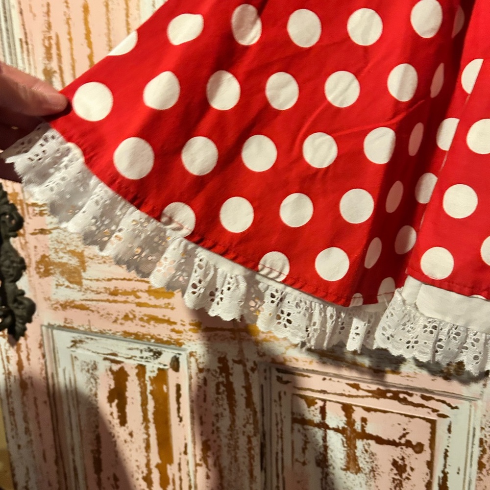 Disney Red and White Minnie Mouse Dress - Picture 8 of 16
